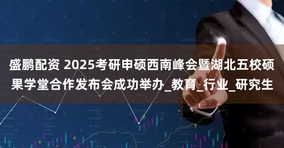 盛鹏配资 2025考研申硕西南峰会暨湖北五校硕果学堂合作发布会成功举办_教育_行业_研究生