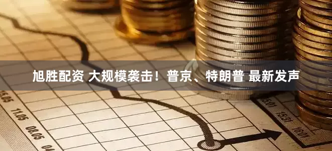 旭胜配资 大规模袭击！普京、特朗普 最新发声