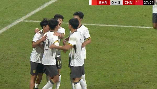 金猪配资 U16国足踢疯了！27分钟连入3球，帅惟浩双响，万项传射建功